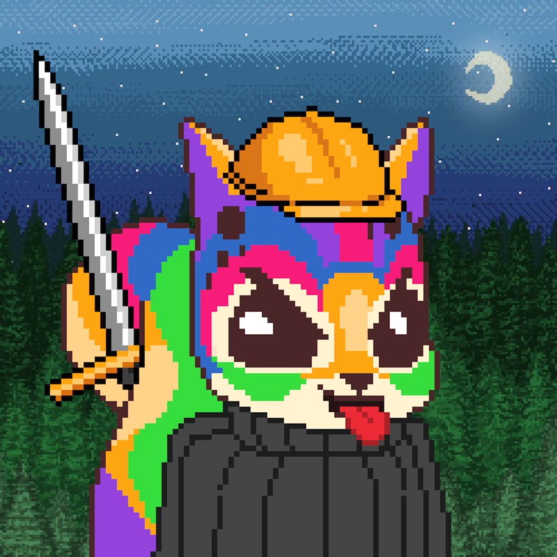 Pixel Squirrels #157